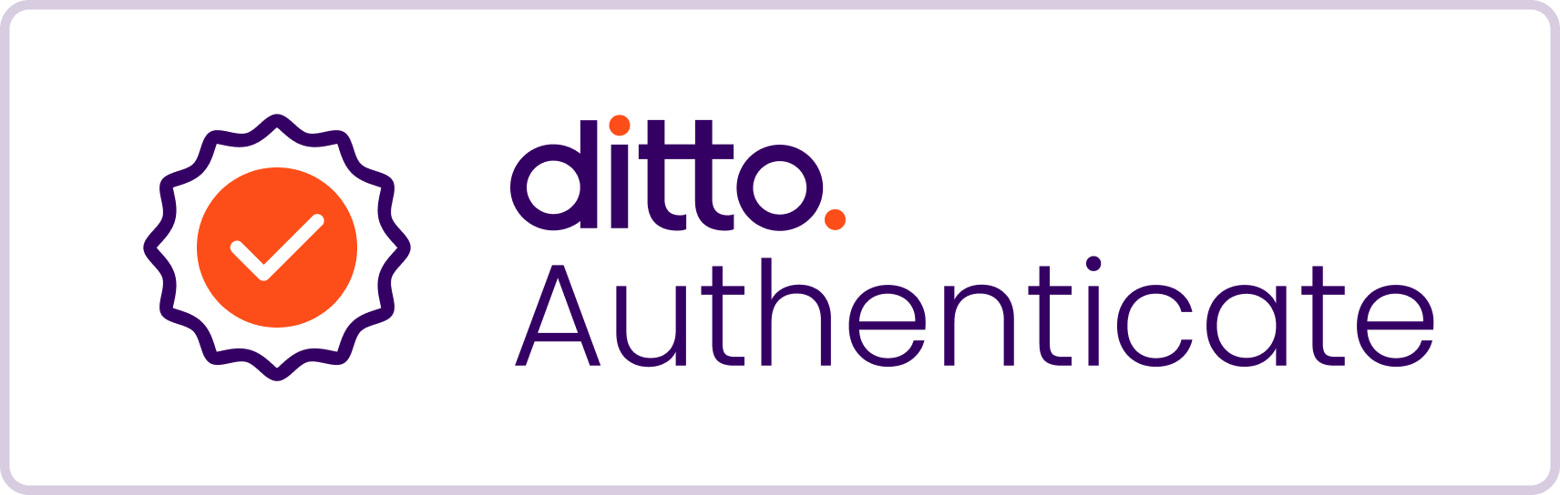 Ditto Authenticate logo